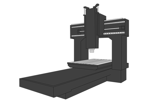 平面フライス盤